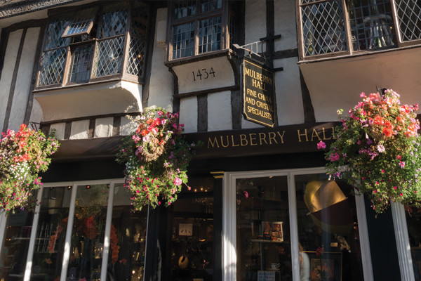 Mulberry Hall, souvenir shop, York